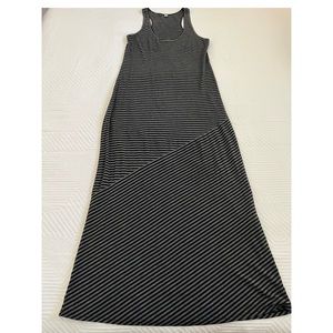 Uniqlo - striped maxi dress size small